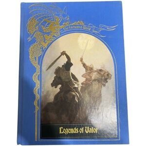 “The Enchanted World, Legends of Valor” hardcover illustrated. Time life books